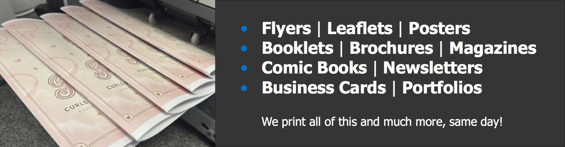 Photo of booklet Printing at BajanApple Digital, Leeds, West Yorkshire